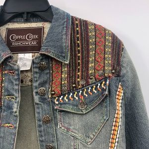 Cripple Creek Ranchwear Embroidered Denim Jacket